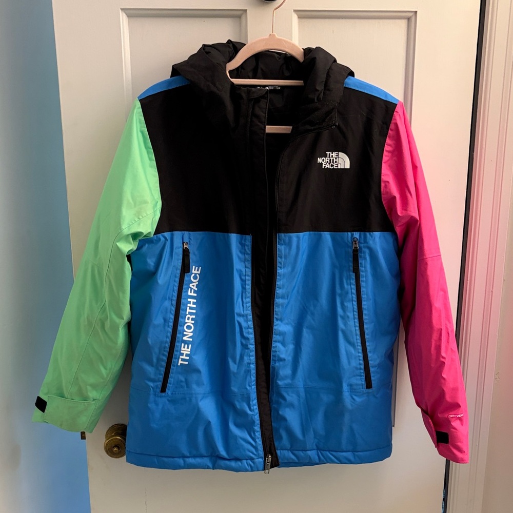 The North Face Colorblock Waterproof Jacket - Black, Blue, Pink, Mint